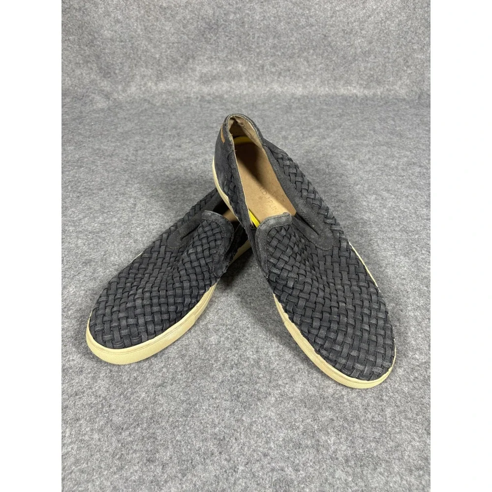 Donald J‎ Pliner Karter3-FL Slip On 11M Charcoal Woven Suede